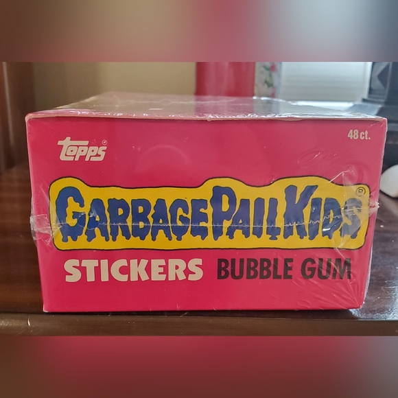 FACTORY SEALED 1985 Garbage Pail Kids UK MINI Original 1st Series 48 ct Box GPK - Picture 4 of 5